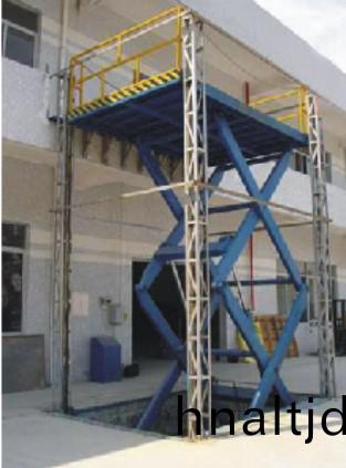 剪叉式物料擧陞機